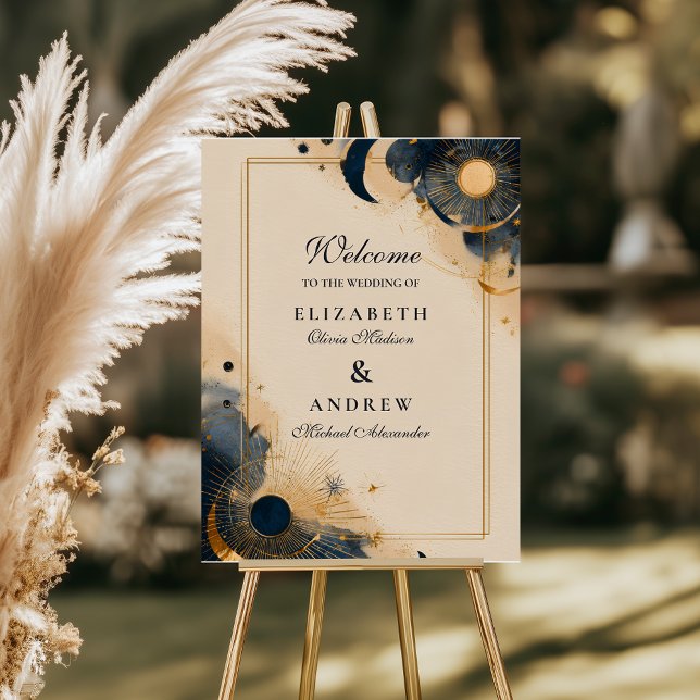 Dark Astrology Wedding Foam Board (Creator Uploaded)