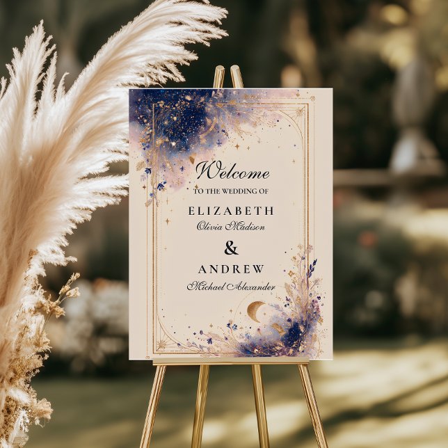 Dark Astrology Wedding Foam Board (Creator Uploaded)