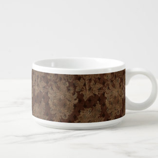 Dark Autumn Damask Bowl