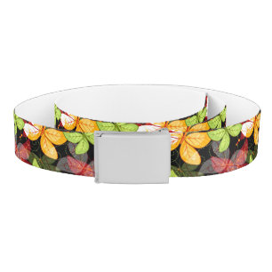 Dark Autumn Pattern Belt