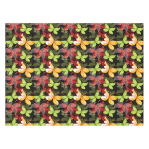 Dark Autumn Pattern Tablecloth