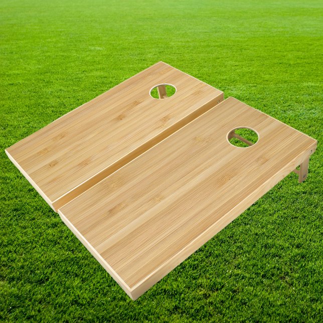 Dark Bamboo  Cornhole Set (Creator Uploaded)