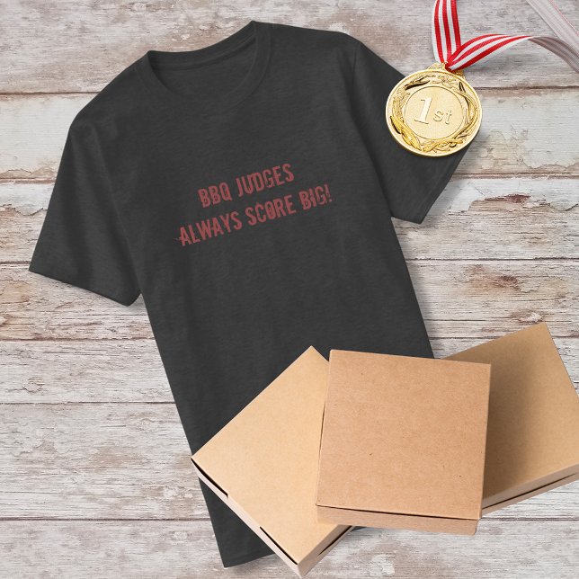 Dark BBQ Judges Always Score Big! TShirt (Creator Uploaded)