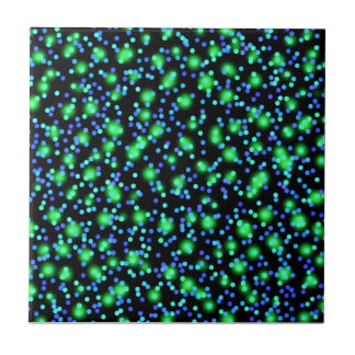 Dark beautiful colors neon glowing bokeh lights ceramic tile