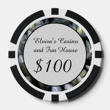 Dark Beauty Poker Chips by northwest_photograph at Zazzle