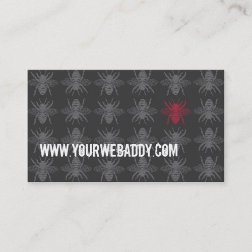 Dark Bees Bizcard Business Card Template