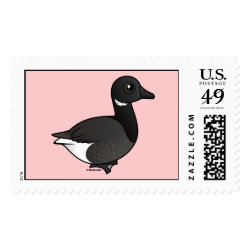 Dark-bellied Brant Goose Large Stamp 2.5