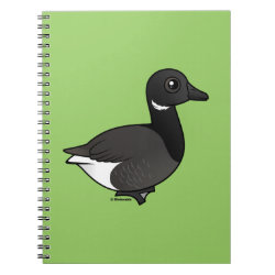 Dark-bellied Brant Goose Photo Notebook (6.5