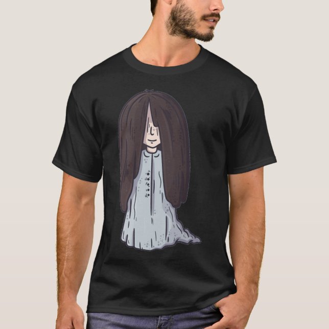 Dark black labrador dog  T-Shirt (Front)