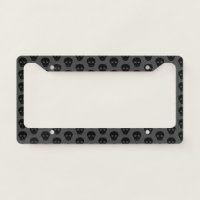 Dark Black Skull Pattern