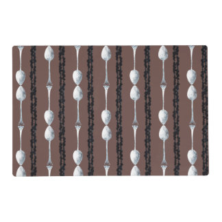 Dark Blend, Silver Spoon Placemat
