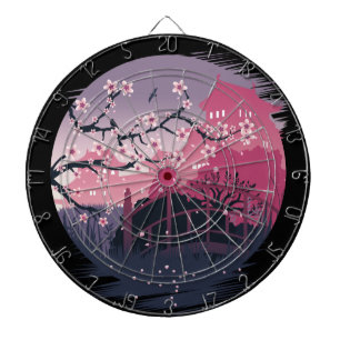 Dark Blossom   Dart Board
