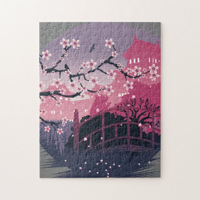 Dark Blossom Jigsaw Puzzle (Vertical)