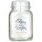 Dark Blue Advice and Wishes Jar for Wedding