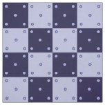 Dark blue and light blue squares fabric