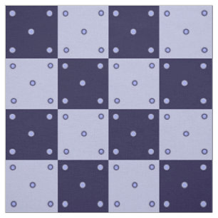Dark blue and light blue squares fabric