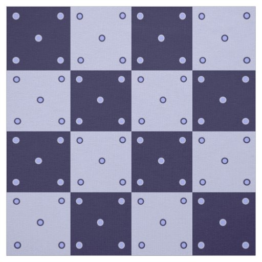 Dark blue and light blue squares fabric