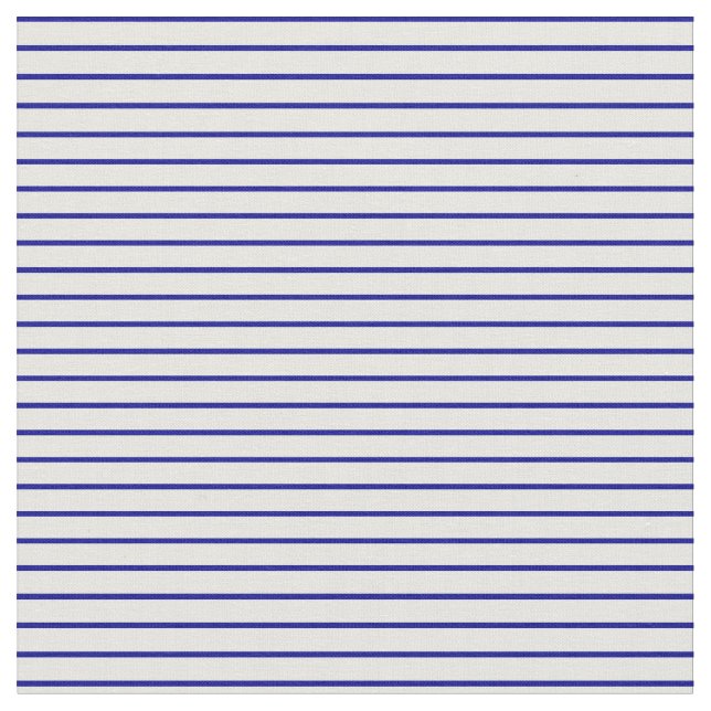 Dark Blue and White Colored Pattern Fabric (Close Up)