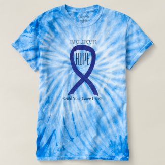 Dark Blue (Navy, Indigo, Royal Blue) Awareness Ribbon Meaning and Gifts -  Awareness Gallery Art