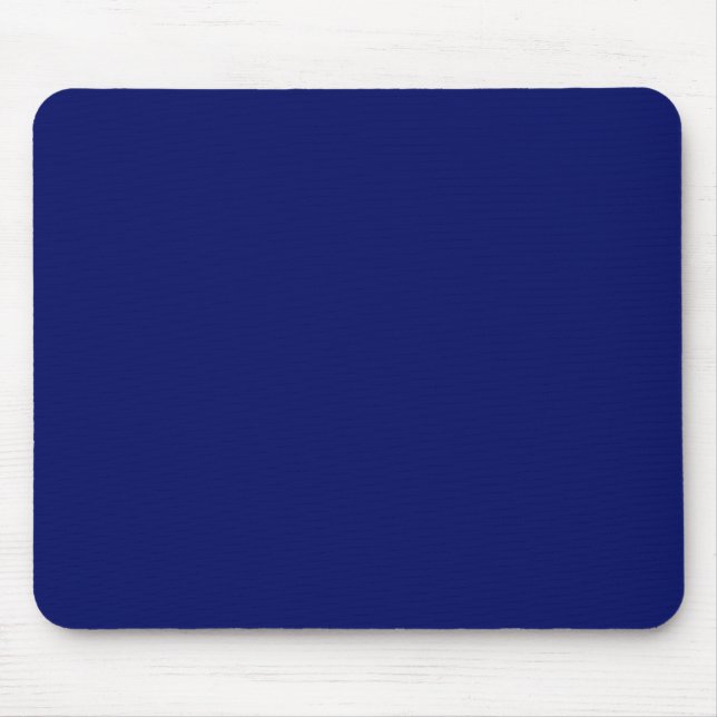 Dark Blue Background Mouse Pad (Front)