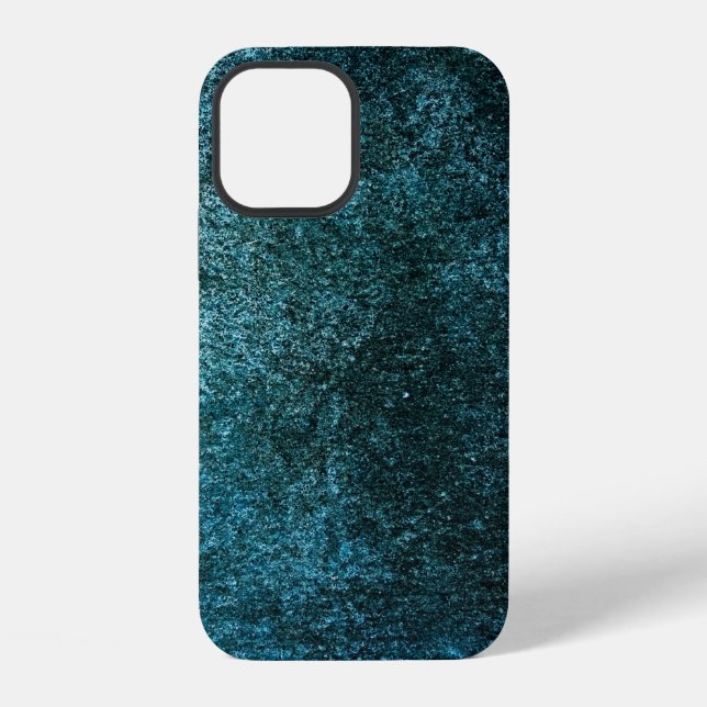 Dark blue background that is rough surface. abstra iphone case (Back)