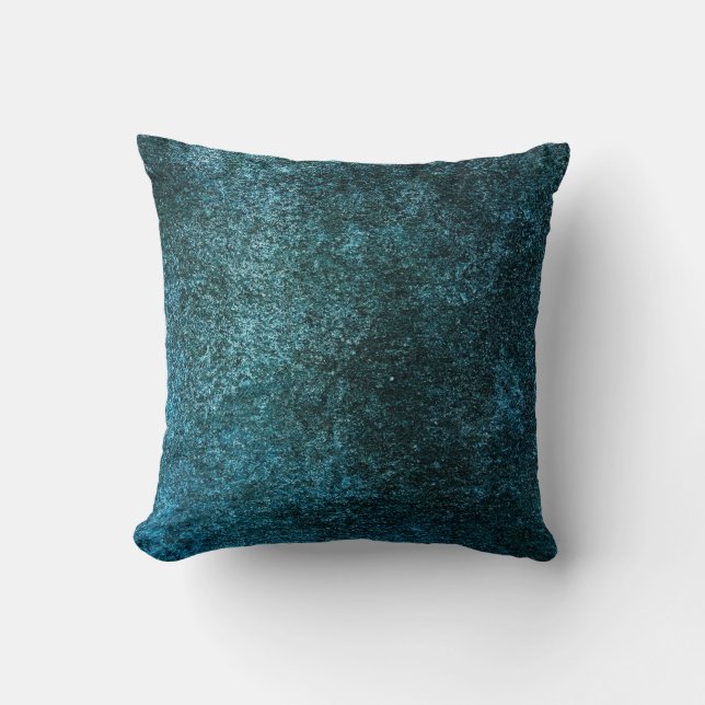 Dark blue background that is rough surface. abstra throw pillow (Front)