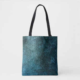 Dark blue background that is rough surface. abstra tote bag