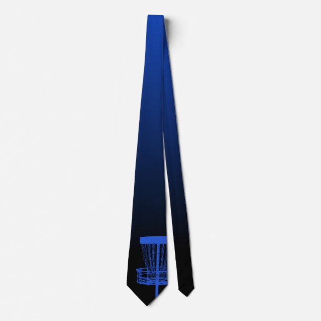 Dark Blue Basket Tie (Front)