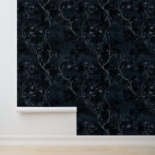 Dark Blue Black Forest Shadow Goth Wallpaper Dark Blue Black Forest Shadow Goth Wallpaper