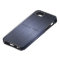 Dark Blue Brushed Aluminum Metal Look-Monogram