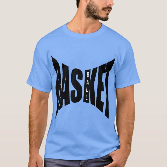 Dark blue caroline BASKETBALL T-shirt (Front)
