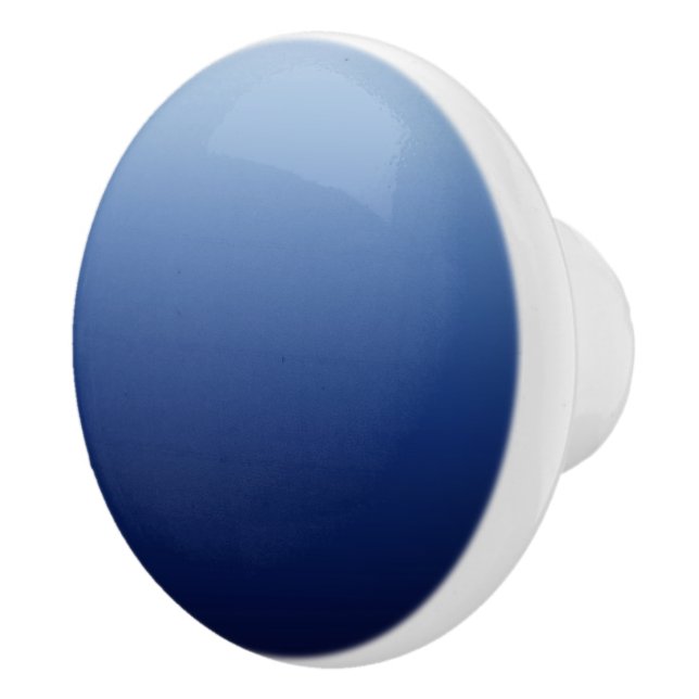 Dark Blue Ceramic Knob (Right)