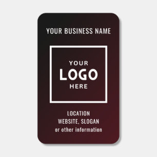 Dark Blue Custom Business Logo Branded Matchboxes