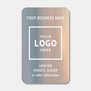 Dark Blue Custom Business Logo Branded Matchboxes