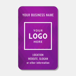 Dark Blue Custom Business Logo Branded Matchboxes