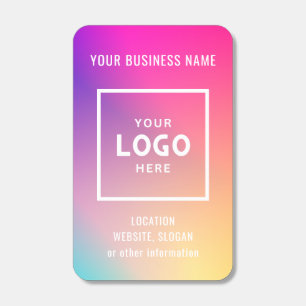 Dark Blue Custom Business Logo Branded Matchboxes