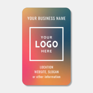 Dark Blue Custom Business Logo Branded Matchboxes