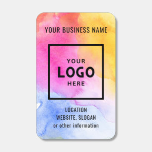 Dark Blue Custom Business Logo Branded Matchboxes
