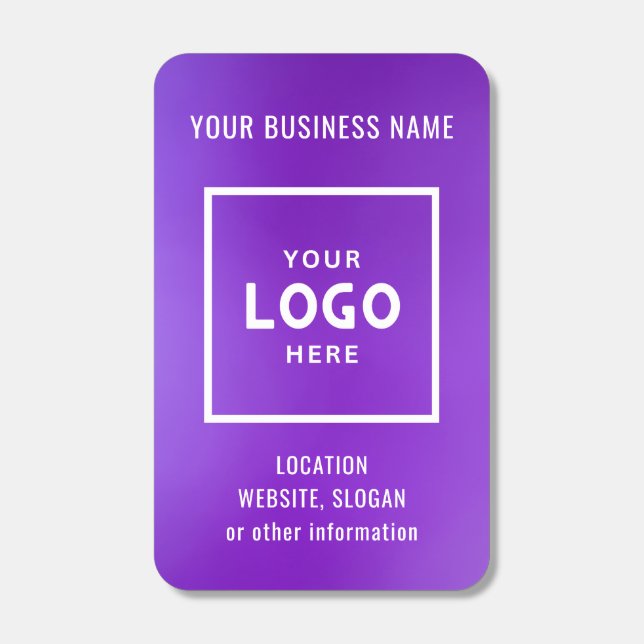 Dark Blue Custom Business Logo Branded Matchboxes (Front)