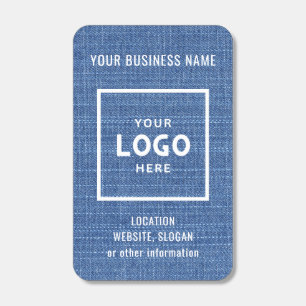 Dark Blue Custom Business Logo Branded Matchboxes