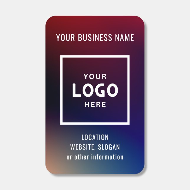 Dark Blue Custom Business Logo Branded Matchboxes (Front)