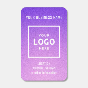 Dark Blue Custom Business Logo Branded Matchboxes