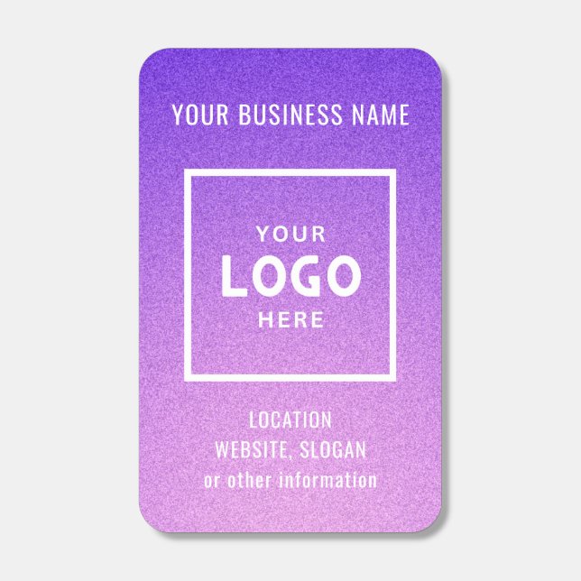 Dark Blue Custom Business Logo Branded Matchboxes (Front)