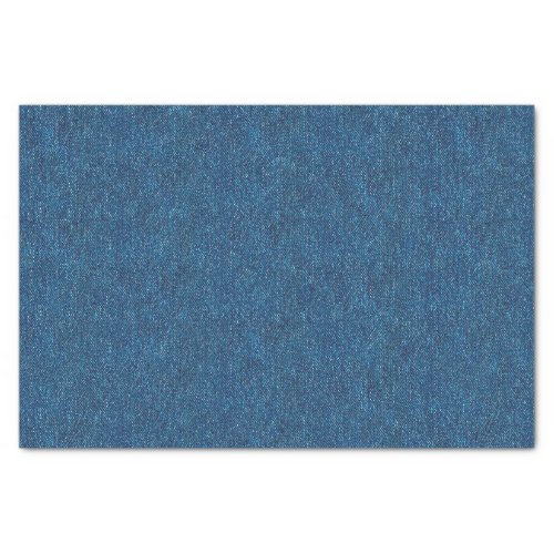 Dark Blue Denim Texture Tissue Paper