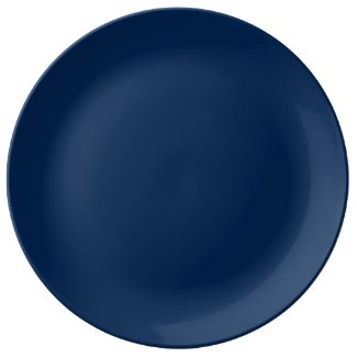 Dark Blue Dinner Plate