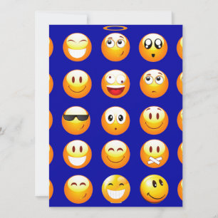dark blue emojis