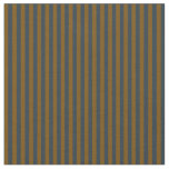 dark blue-green and antique bronze stripes fabric