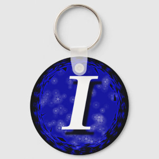 Dark Blue I Keychain