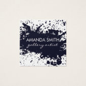 Dark Blue Ink Splatter (Front)