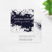 Dark Blue Ink Splatter (Desk)